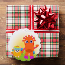 Bedtime Friends Paper Ornament Card – Cute Nursery