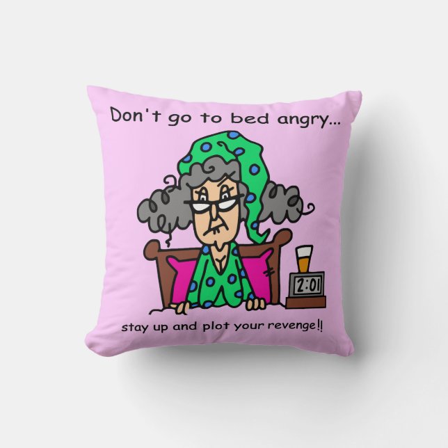 Bedtime Humour Cushion (Front)
