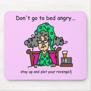 Bedtime Humour Mouse Mat