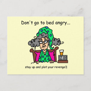 Bedtime Humour Postcard