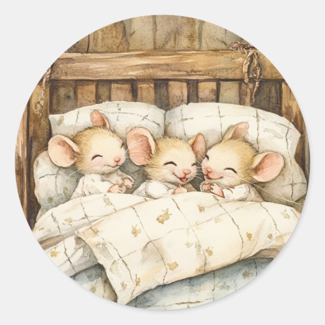 Bedtime Mice Stickers (Front)