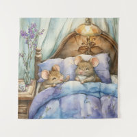 Bedtime Mice Tapestry
