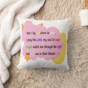 Bedtime Prayer Pillow (Girls)