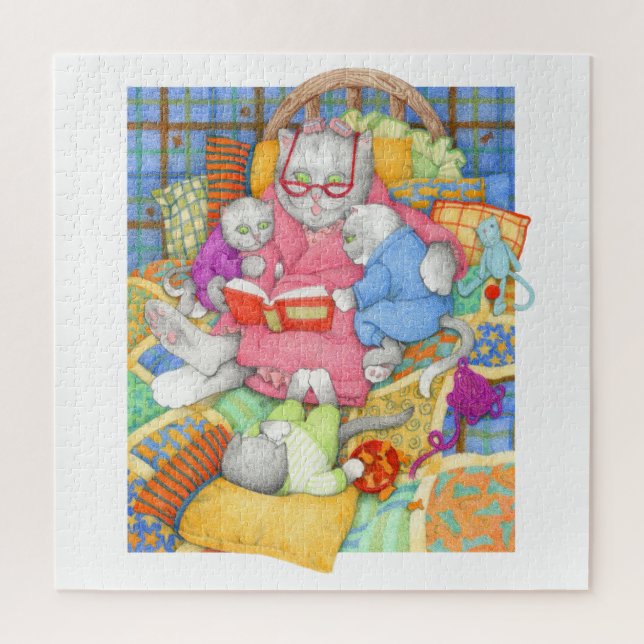 BEDTIME STORY 20x20 Puzzle (Vertical)