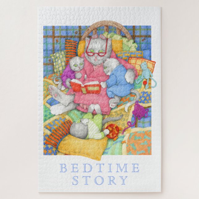 BEDTIME STORY 20x30 Puzzle (Vertical)