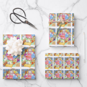 BEDTIME STORY Flat Sheet Wrapping Paper