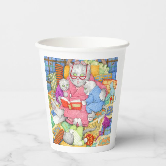 BEDTIME STORY Paper Cups  (Front)