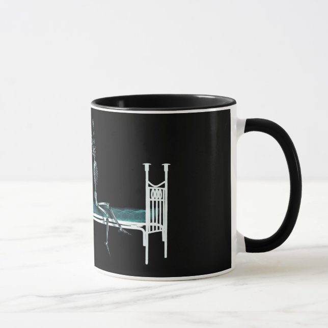 Bedtime X-Ray Skeleton Original Mug (Right)