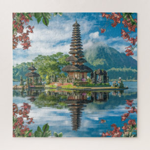 Bedugul & Tanah Lot Temple Bali Sentinel Landscape Jigsaw Puzzle