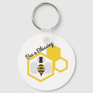 Bee A Blessing Key Ring