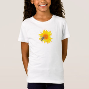 BEE AND DAISY GIRL'S T-SHIRT CUSTOM NAME