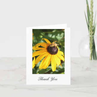 Bee and Daisy Thank you Card