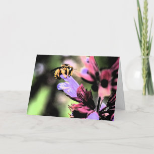 Bee and Flower gccna Card