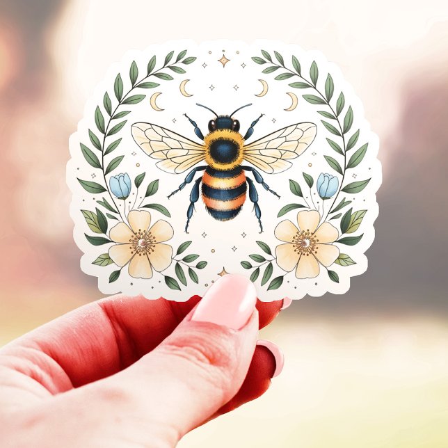 Bee and Flowers Celestial Vinyl (Creator Uploaded)