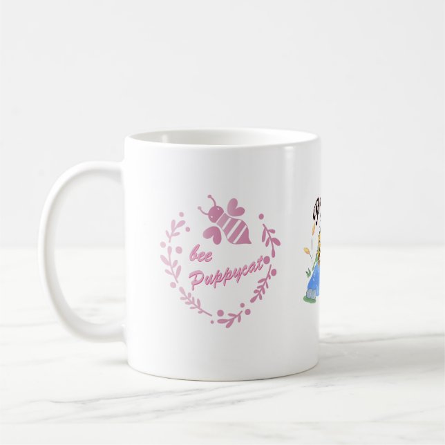 bee and puppycat cardamon coffee mug (Left)