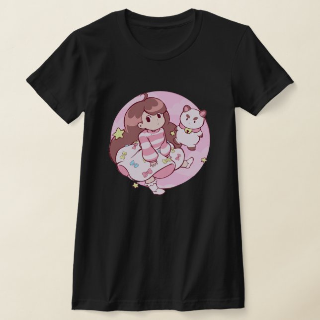 bee and puppycat T-Shirt (Laydown)