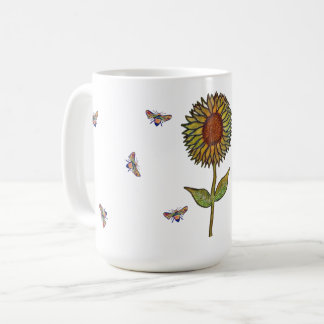Bee And Sunflower Mug