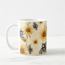Bee and Sunflower Vanilla