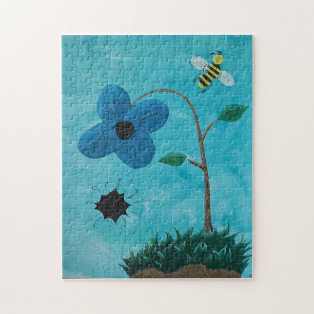 Bee and the Black Hole Jigsaw Puzzle (Vertical)