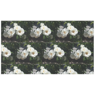 Bee And White Roses Tablecloth