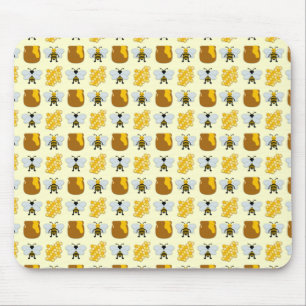 Bee Art For Kids Mouse Mat