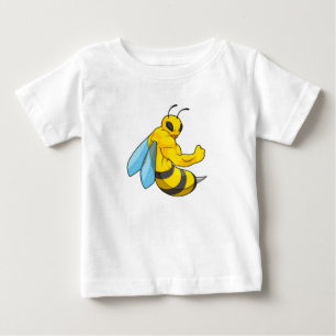 Bee as Bodybuilder Baby T-Shirt