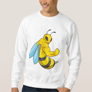 Bee as Bodybuilder Sweatshirt