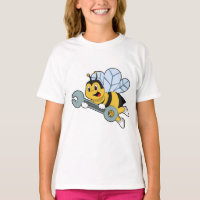 Bee as Mechanic with Wrench