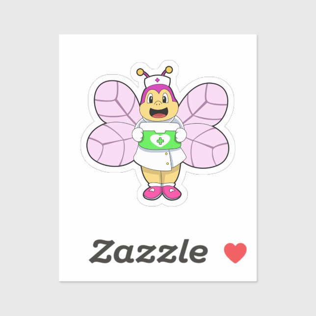 Bee as Nurse with First ait kit (Sheet)