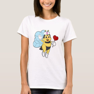 Bee as Nurse with Heart.PNG T-Shirt