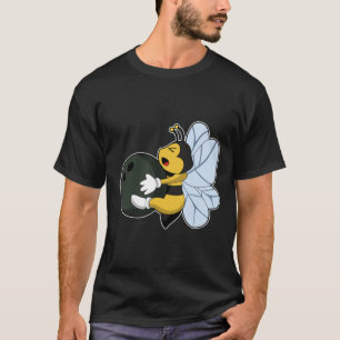 Bee at Bowling with Bowling ball T-Shirt
