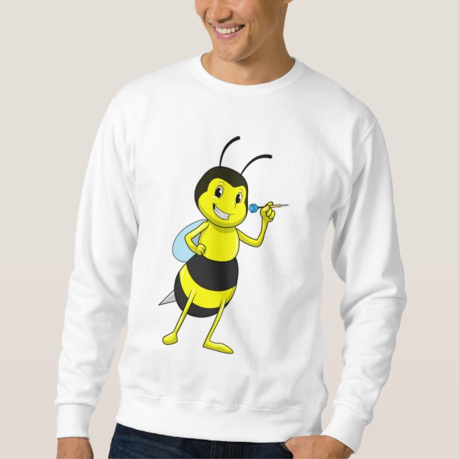 Bee at Darts with Dart Sweatshirt (Front)