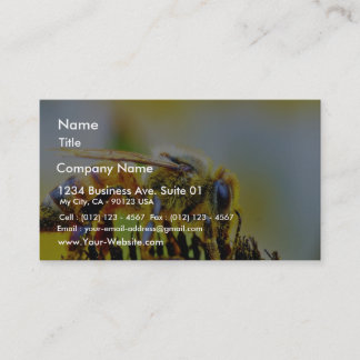 Bee At The Del Mar Fairgrounds Business Card
