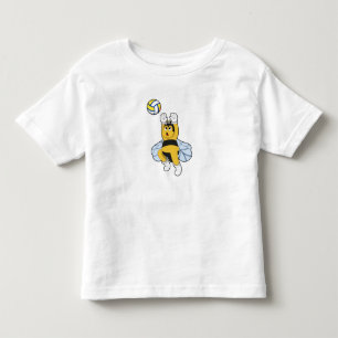 Bee at Volleyball Sports Toddler T-Shirt