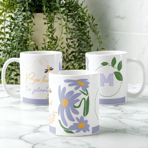 Bee-autiful Blooms: Personalised Eco-Friendly Mug