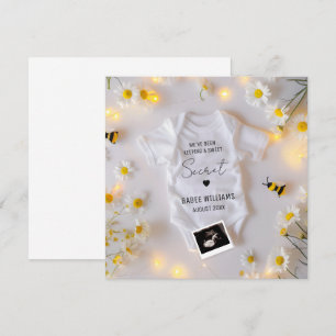 Bee Baby Announcement Social Media