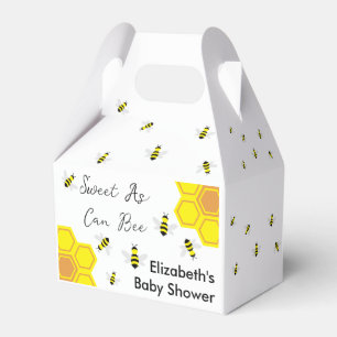 Bee Baby Shower Favour Box