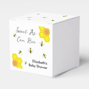 Bee Baby Shower Favour Box