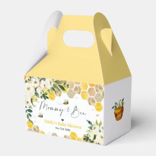 Bee Baby Shower Mummy To Bee Gender Neutral Favour Box