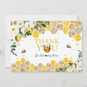Bee Baby Shower Mummy To Bee Gender Neutral Thank You Card
