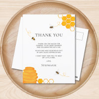 Bee Baby Shower Thank You 