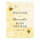 Bee Baby Shower Welcome Sign