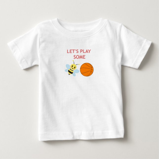 Bee Ball Baby T-Shirt (Front)