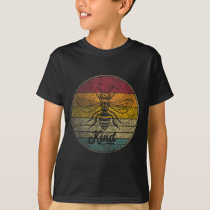 Bee Be Kind - Vintage Love Women Kids Men Retro Gr T-Shirt