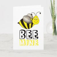 Bee (Be) Mine Happy Valentine's Day Bumblebee Hive