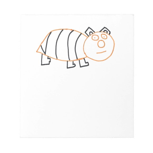 Bee Bear Notepad (Front)