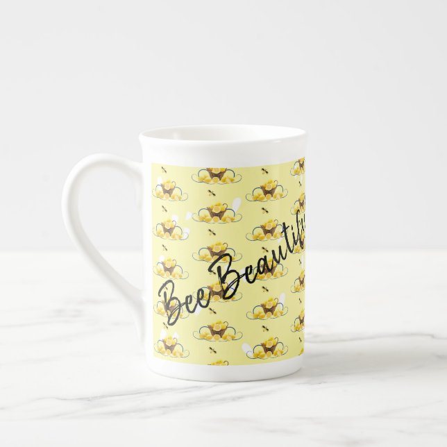 Bee Beautiful Speciality Mug (Left)