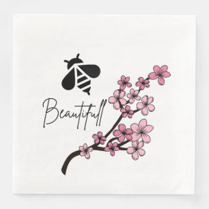 bee beautifull napkin