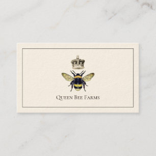 Bee Beekeeper Apiary Farm Honey Business Card