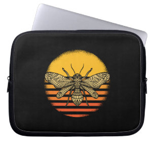 Bee Beekeeper Beekeeping Retro Gift Laptop Sleeve